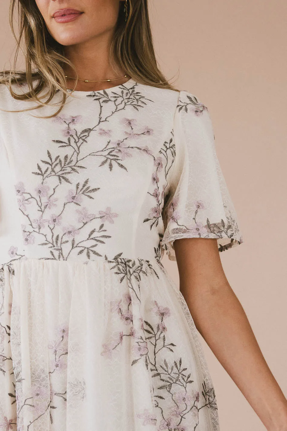 Evelise Floral Midi Dress - FINAL SALE sold by bohme product image thumbnail 2