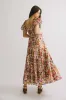 PREORDER- Theodosia Floral Midi Dress in Pink sold by bohme
