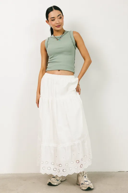 Kimberly Tank Top in Sage - FINAL SALE sold by bohme