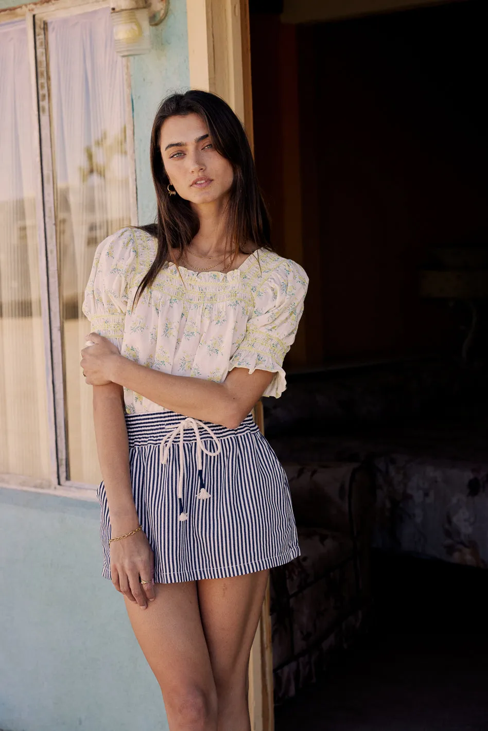 Karrie Floral Blouse - FINAL SALE sold by bohme product image thumbnail 5