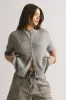 Leah Knit Cardigan in Heather Grey - FINAL SALE sold by bohme