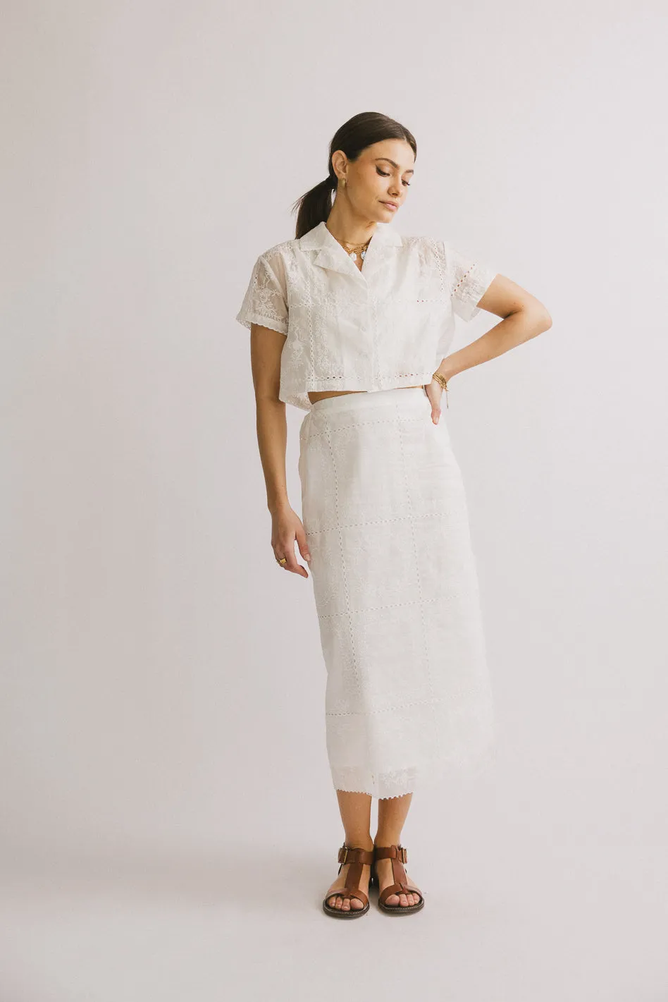 Millie Collared Button Up - FINAL SALE sold by bohme product image thumbnail 3