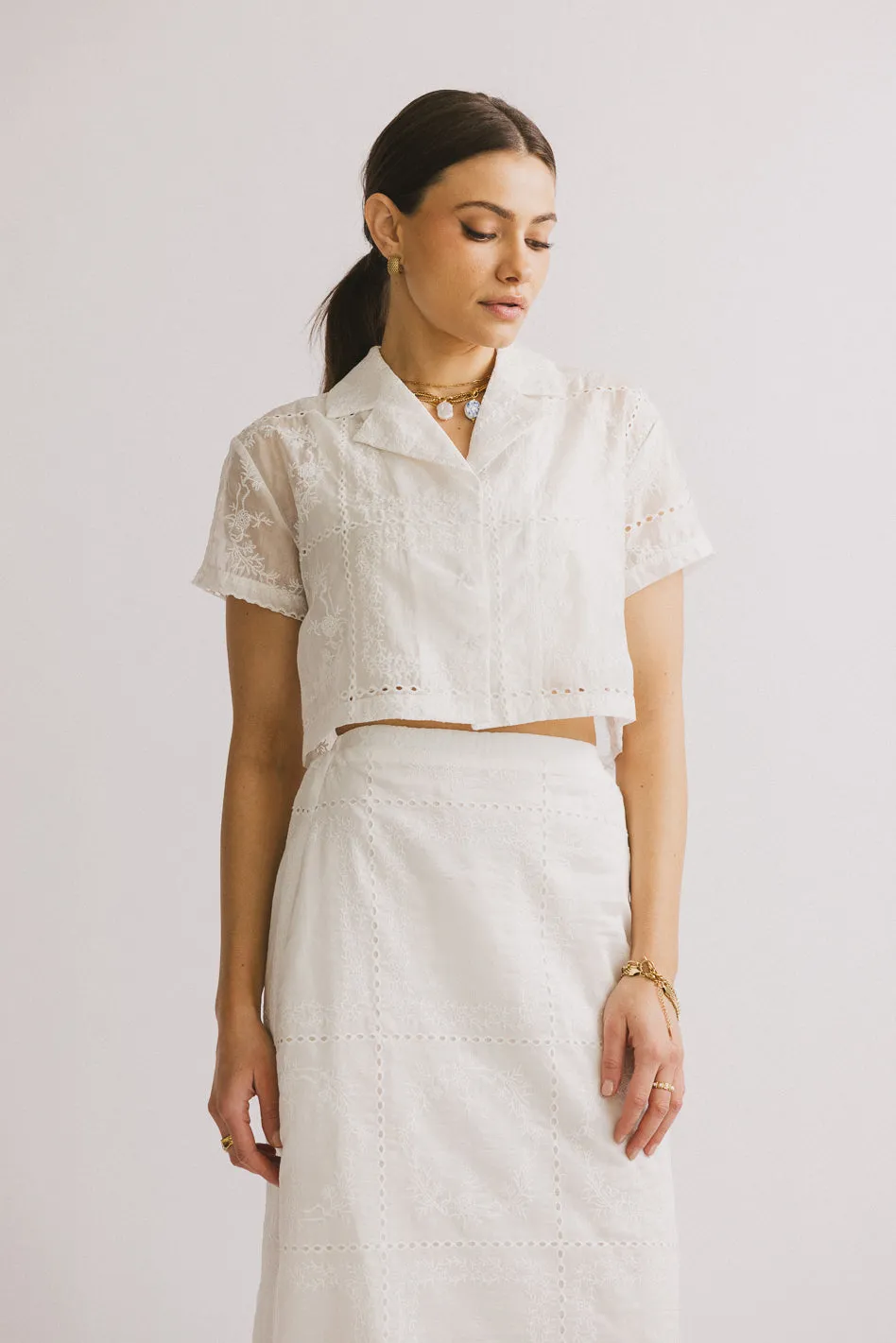Millie Collared Button Up - FINAL SALE sold by bohme product image thumbnail 4
