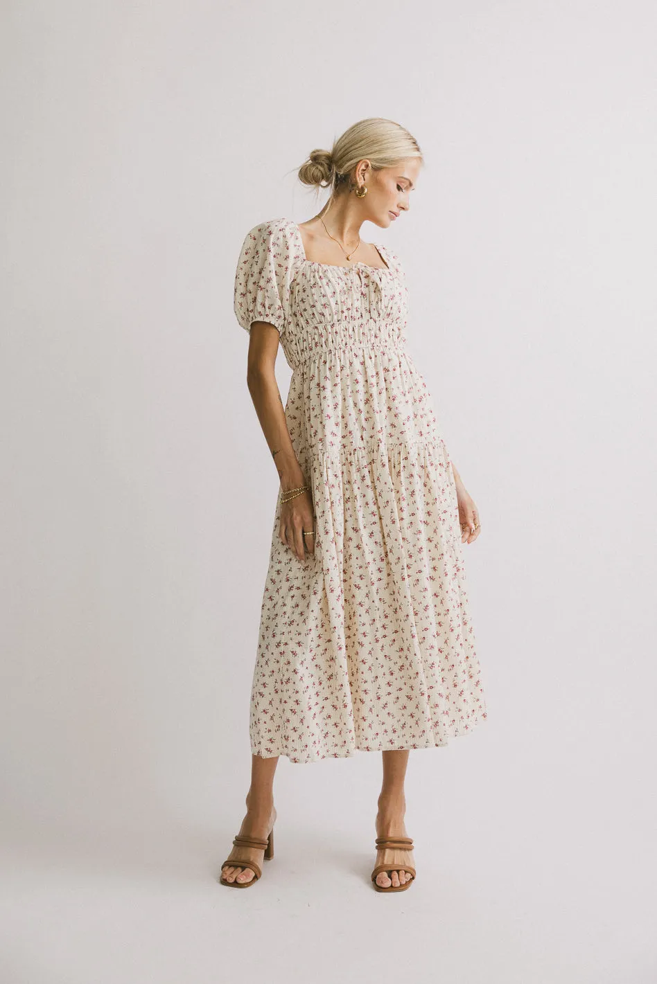Mirielle Floral Maxi Dress sold by bohme product image thumbnail 3