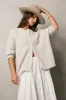 Leah Knit Cardigan in Oatmeal sold by bohme