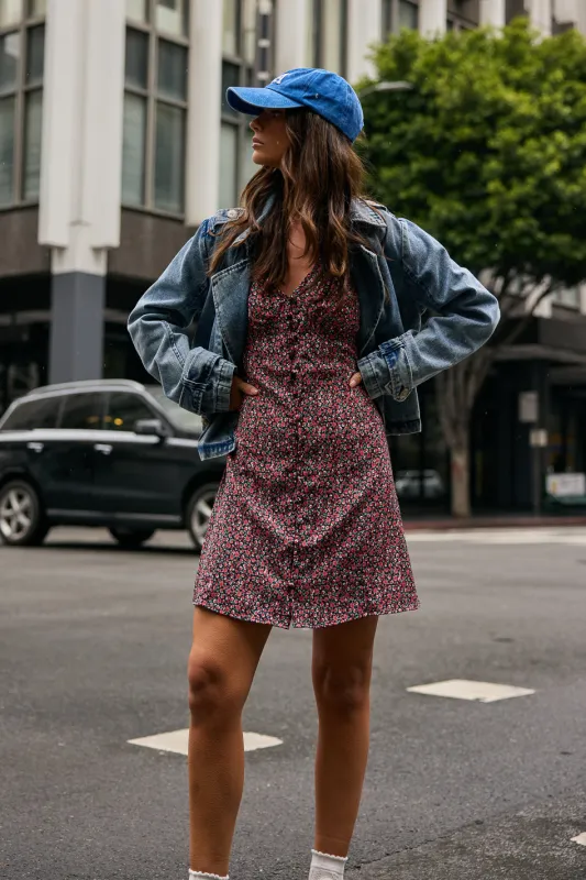 Anne Floral Mini Dress - FINAL SALE sold by bohme