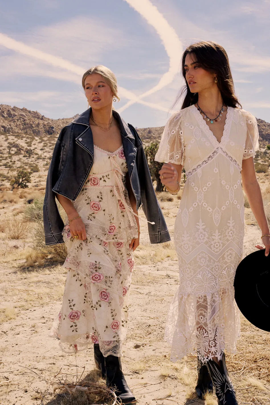 Maxene Embroidered Midi Dress - FINAL SALE sold by bohme product image thumbnail 5