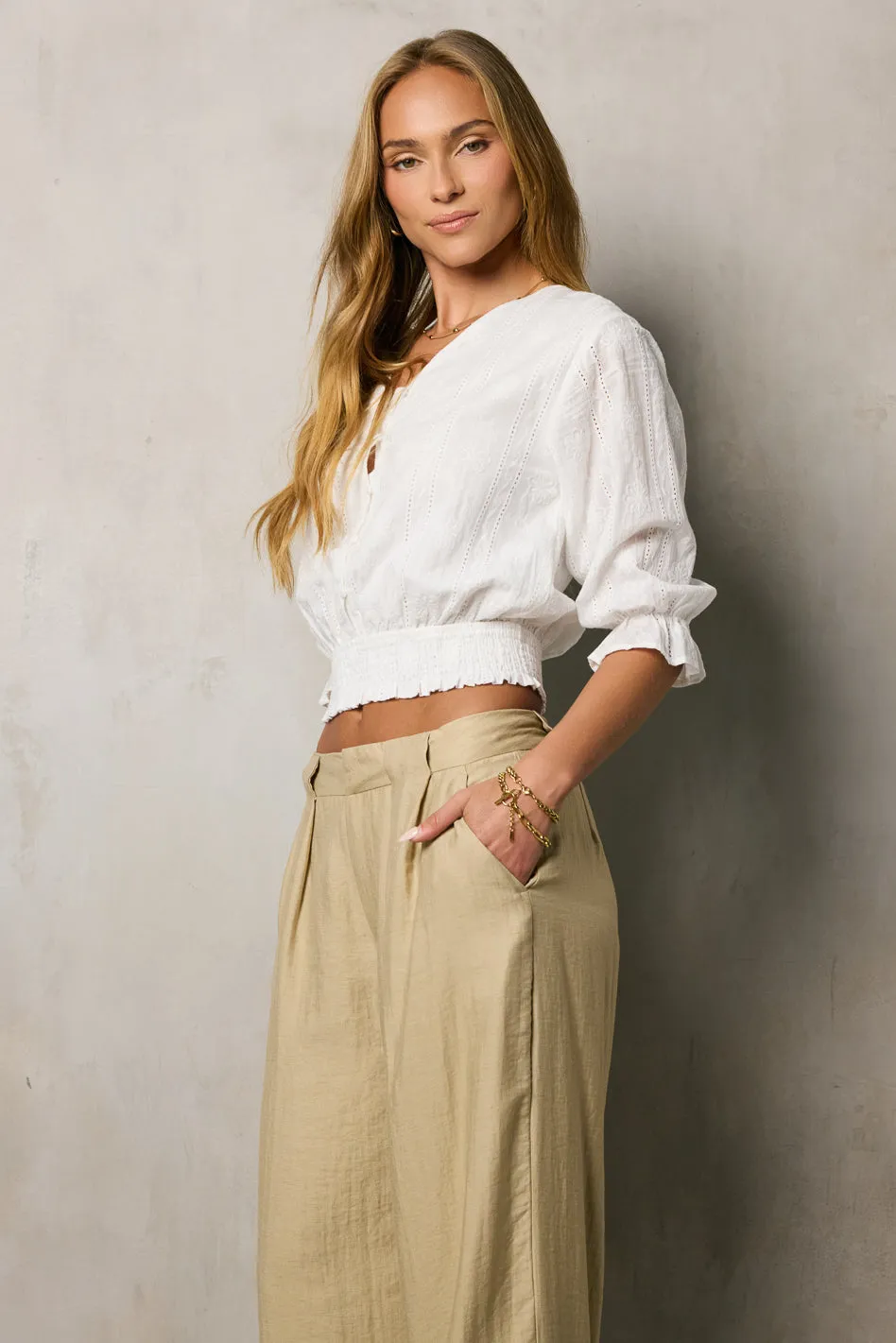 Mary Embroidered Blouse - FINAL SALE sold by bohme product image thumbnail 3