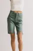 Marlene Denim Shorts in Teal - FINAL SALE sold by bohme