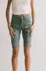Marlene Denim Shorts in Teal - FINAL SALE sold by bohme
