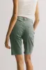 Marlene Denim Shorts in Teal - FINAL SALE sold by bohme