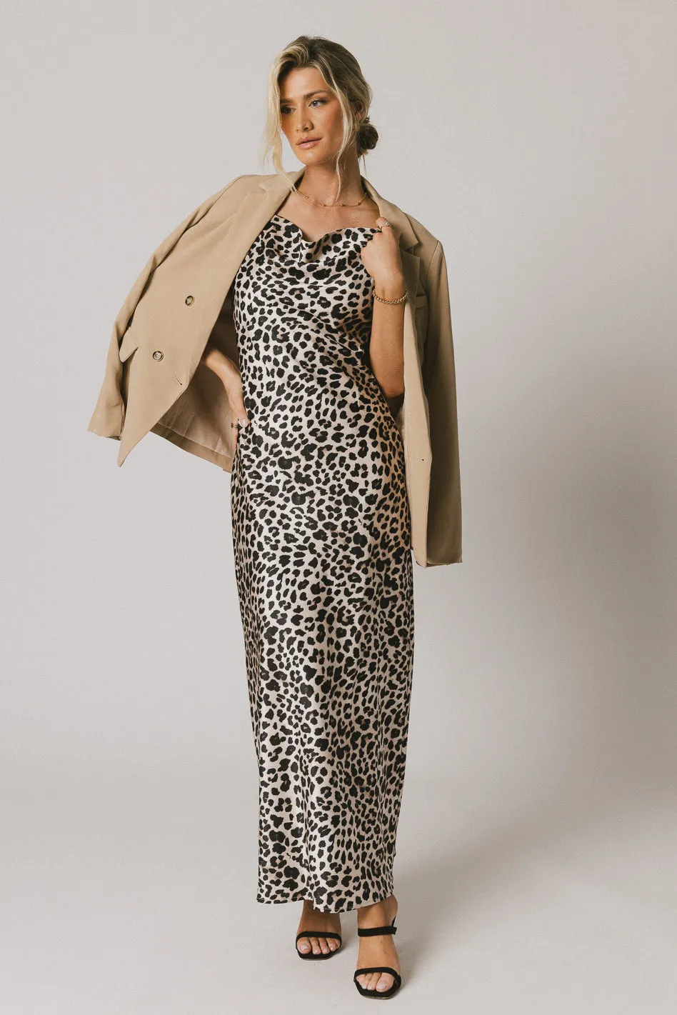 Kea Leopard Print Maxi Dress - FINAL SALE sold by bohme