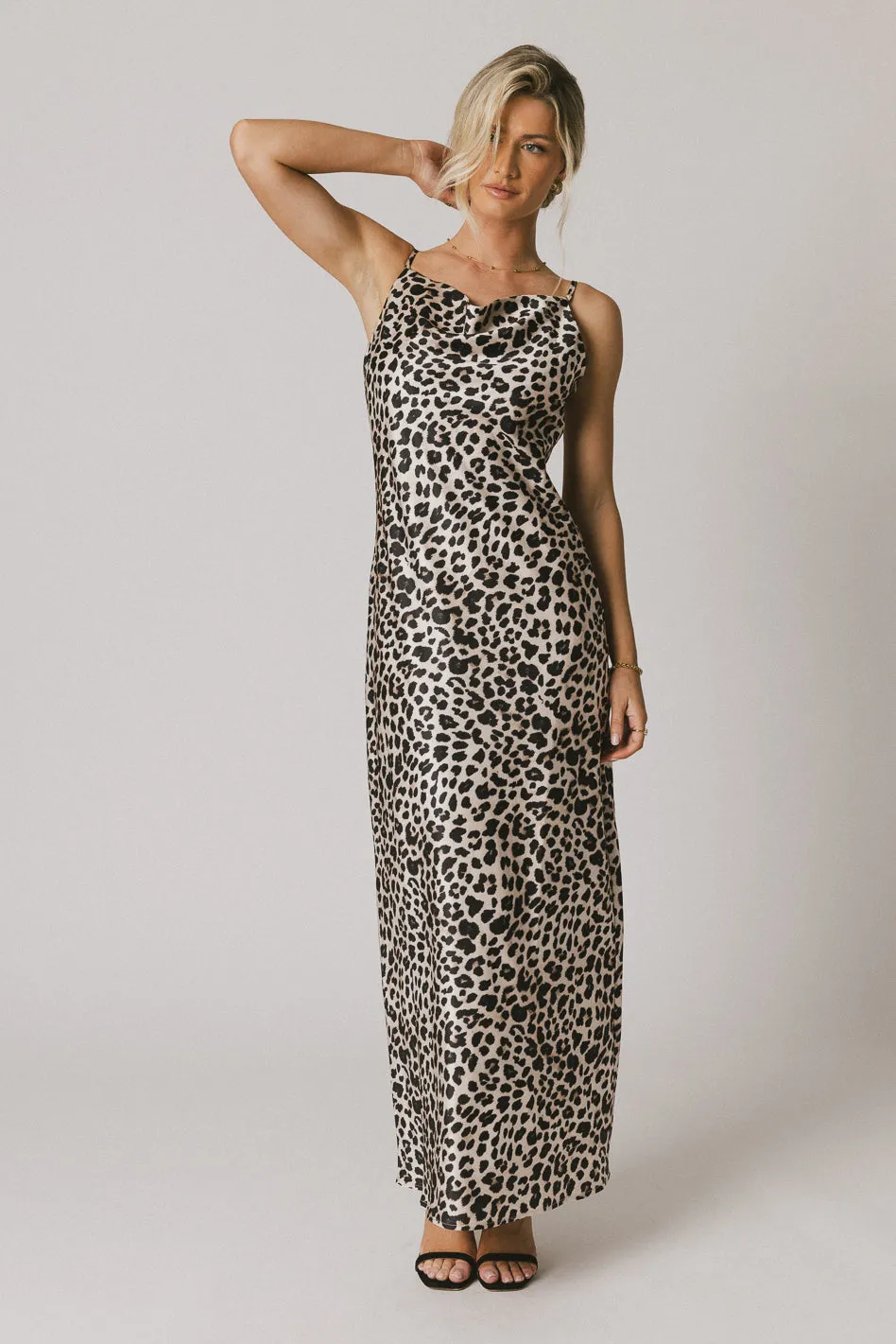 Kea Leopard Print Maxi Dress - FINAL SALE sold by bohme product image thumbnail 5