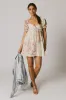 Devin Contrast Mini Dress sold by bohme