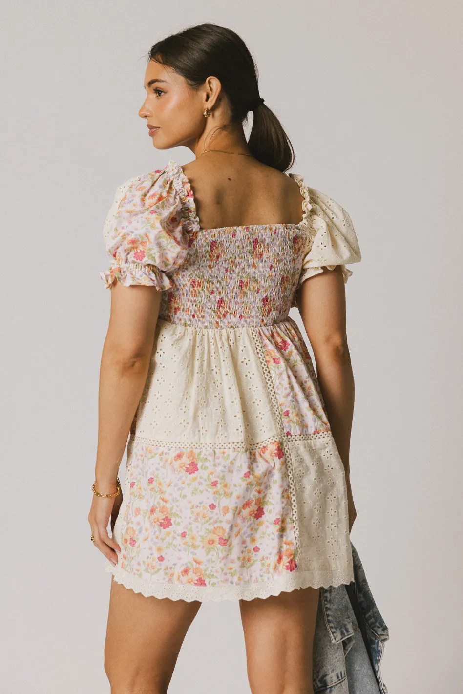 Devin Contrast Mini Dress sold by bohme product image thumbnail 4