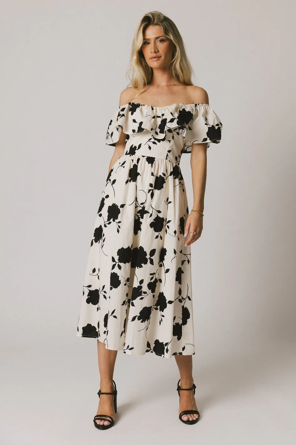 Chaney Floral Midi Dress - FINAL SALE sold by bohme