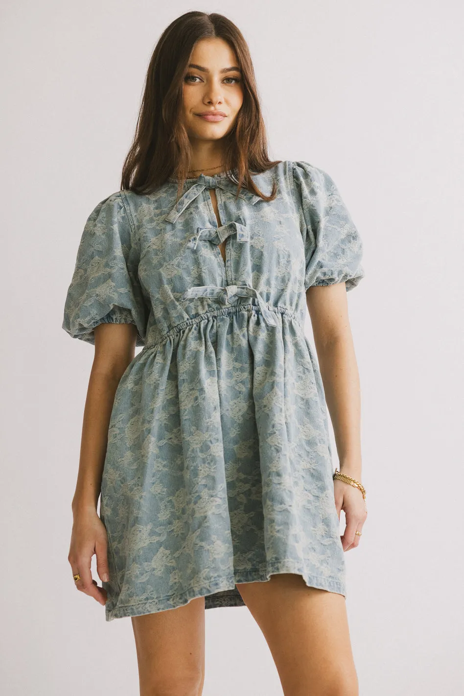 Pony Denim Mini Dress - FINAL SALE sold by bohme product image thumbnail 5