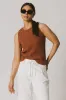 Riley Ribbed Top in Clay - FINAL SALE sold by bohme
