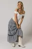Jasper Plaid Maxi Skirt sold by bohme