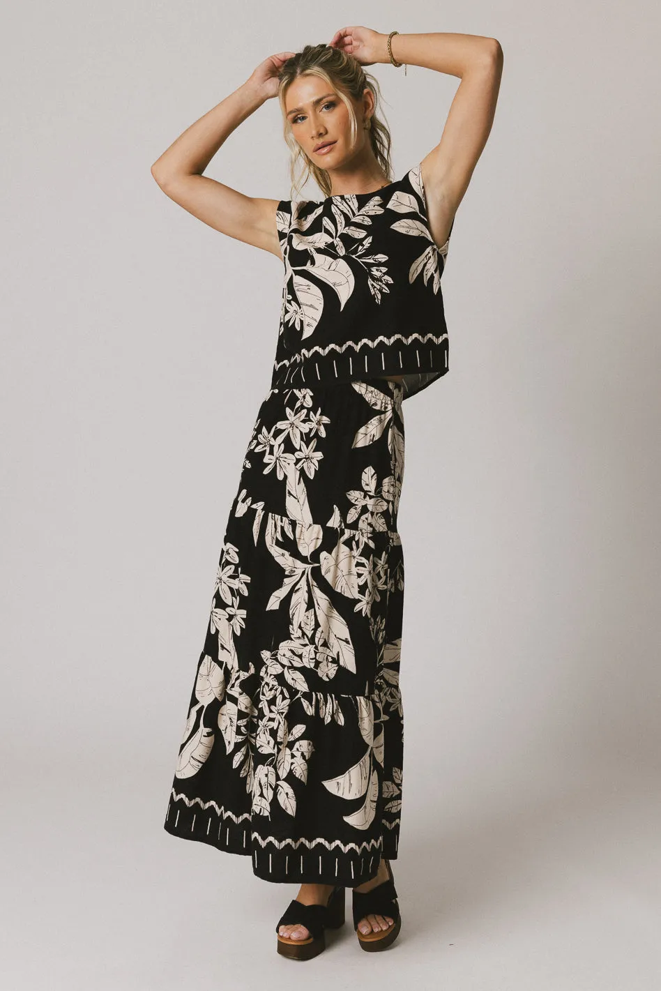 Tikki Abstract Top - FINAL SALE sold by bohme