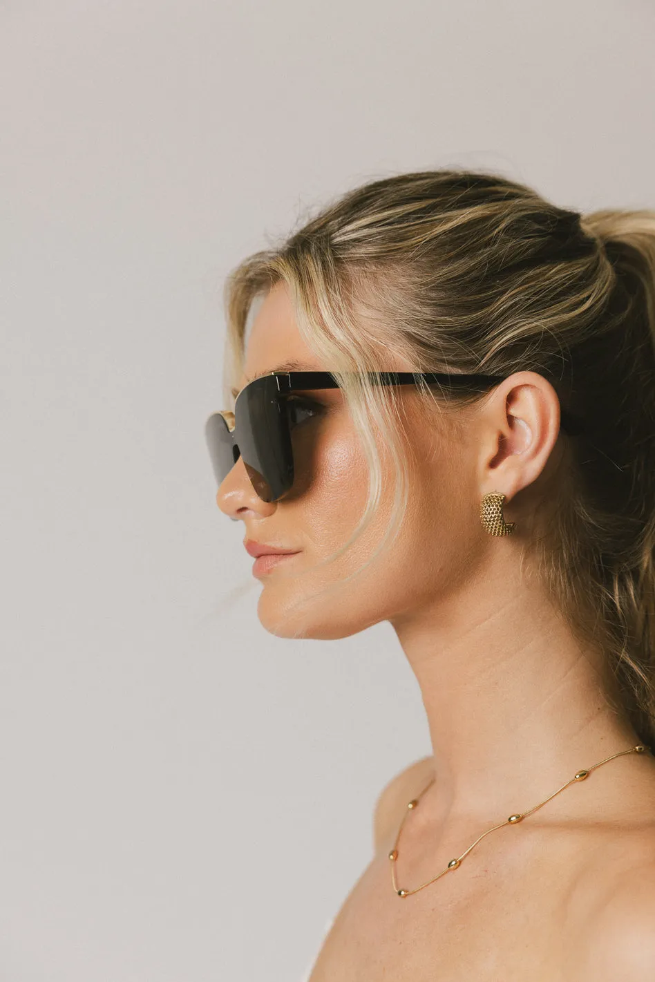 Sheri Sunglasses in Black sold by bohme product image thumbnail 3