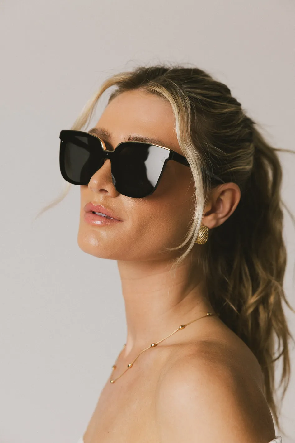 Sheri Sunglasses in Black sold by bohme product image thumbnail 2