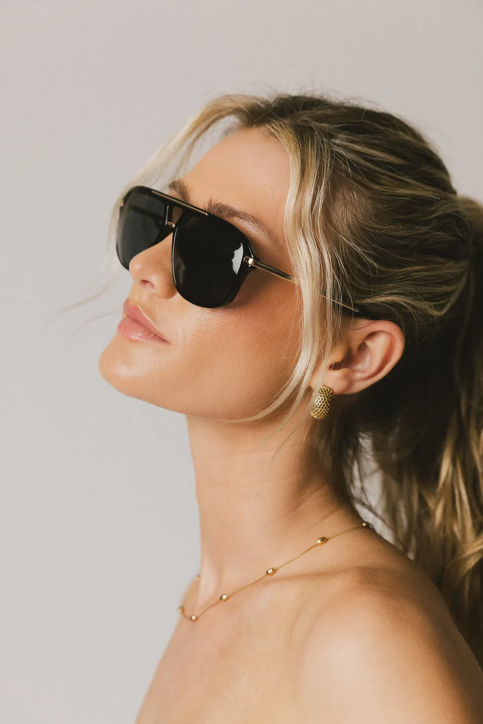 Tammy Aviator Sunglasses sold by bohme product image thumbnail 3