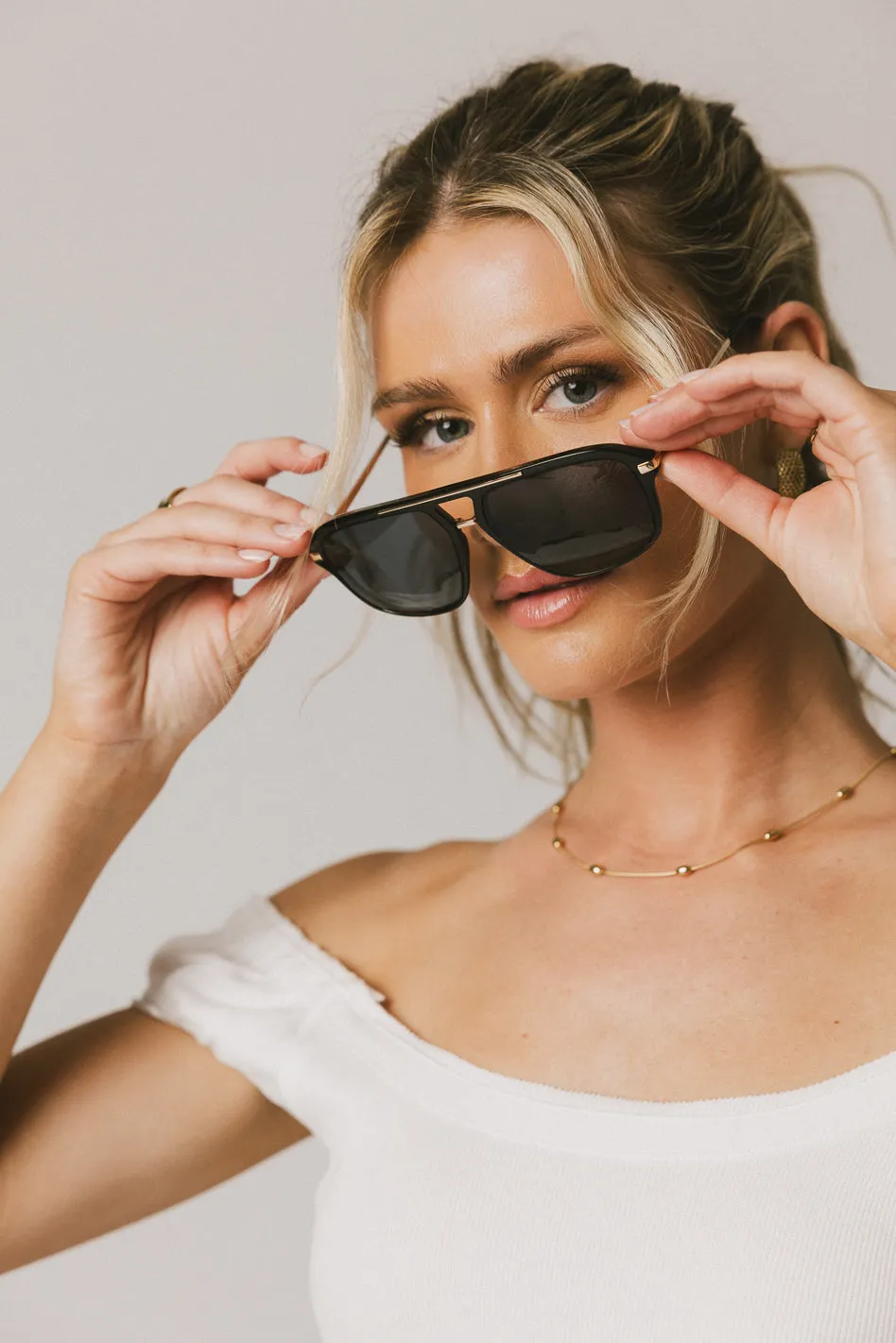 Tammy Aviator Sunglasses sold by bohme product image thumbnail 2