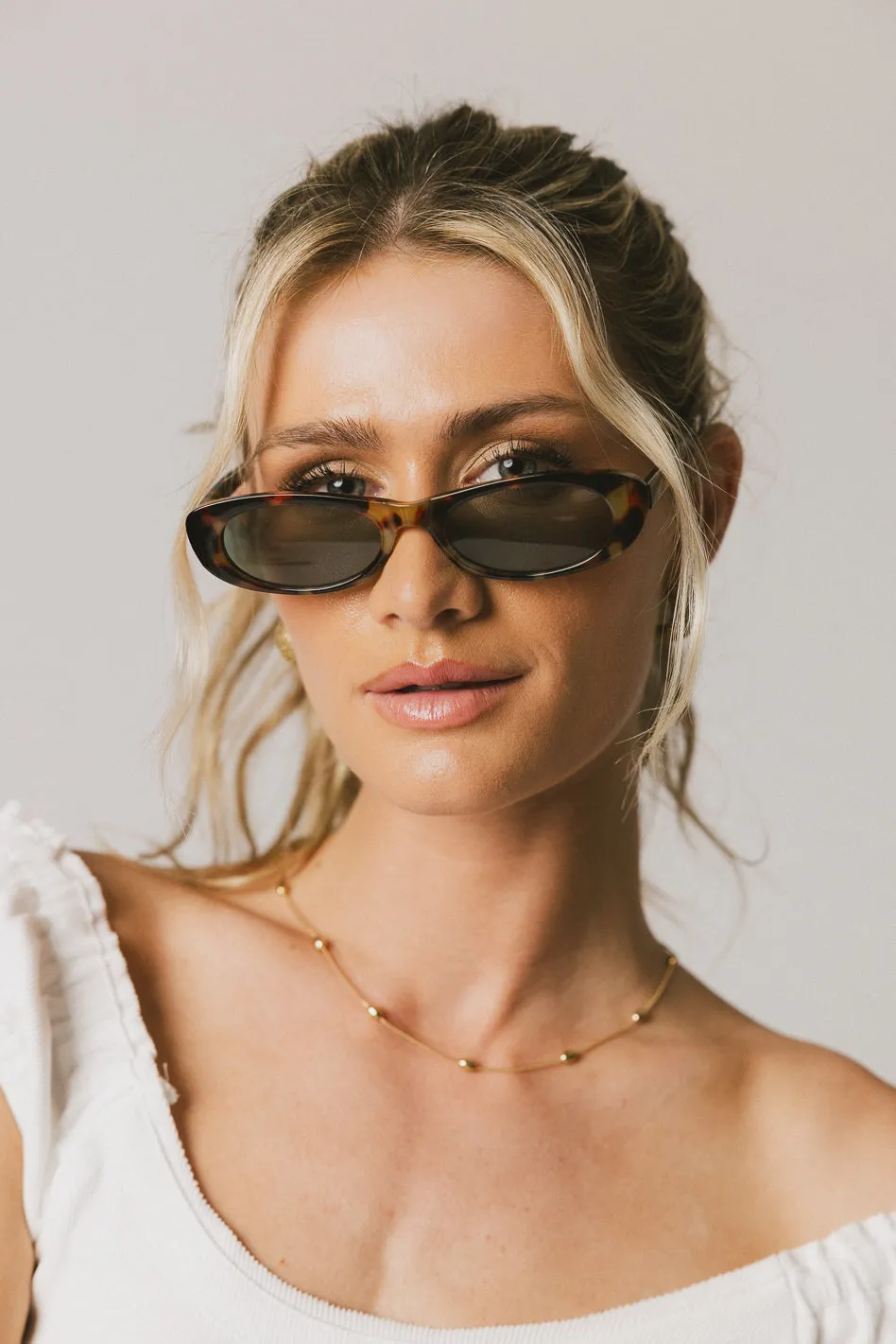 Lonnie Sunglasses in Tortoise sold by bohme product image thumbnail 3