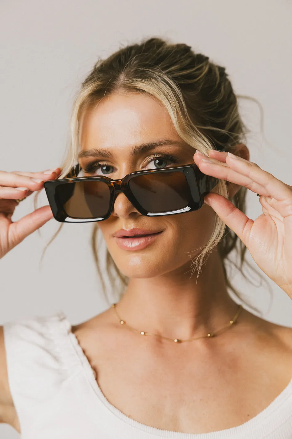 Mellie Sunglasses in Tortoise sold by bohme product image thumbnail 2