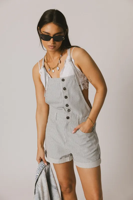 Syd Striped Overalls - FINAL SALE sold by bohme