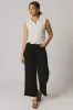 Karie Crochet Pants in Black sold by bohme