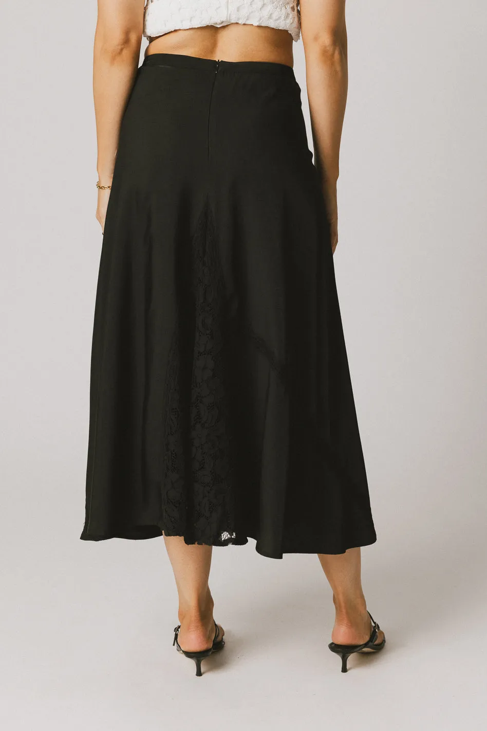 Samantha Maxi Skirt in Black - FINAL SALE sold by bohme product image thumbnail 3