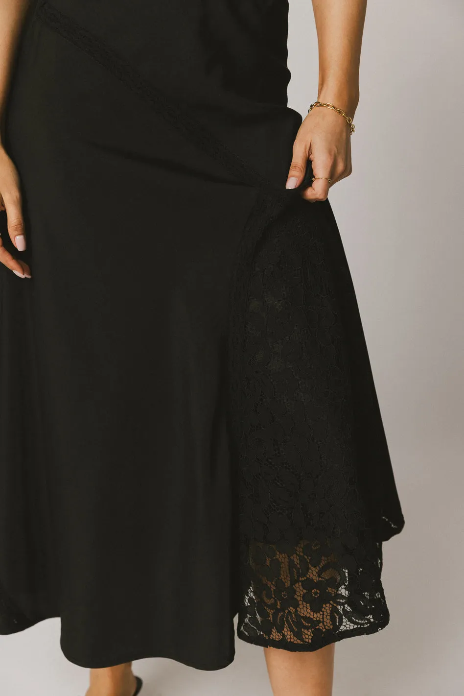 Samantha Maxi Skirt in Black - FINAL SALE sold by bohme product image thumbnail 4