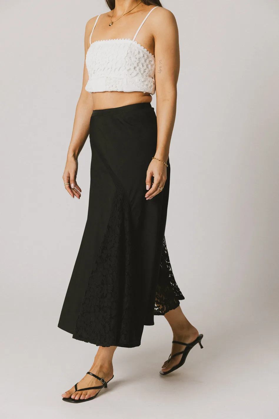 Samantha Maxi Skirt in Black - FINAL SALE sold by bohme product image thumbnail 5