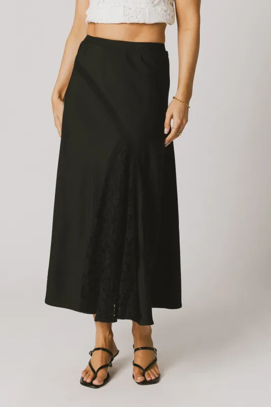 Samantha Maxi Skirt in Black - FINAL SALE sold by bohme