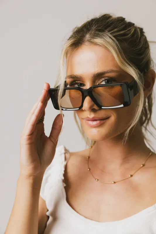 Mellie Sunglasses in Black sold by bohme