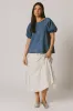 Iverson Denim Top - FINAL SALE sold by bohme
