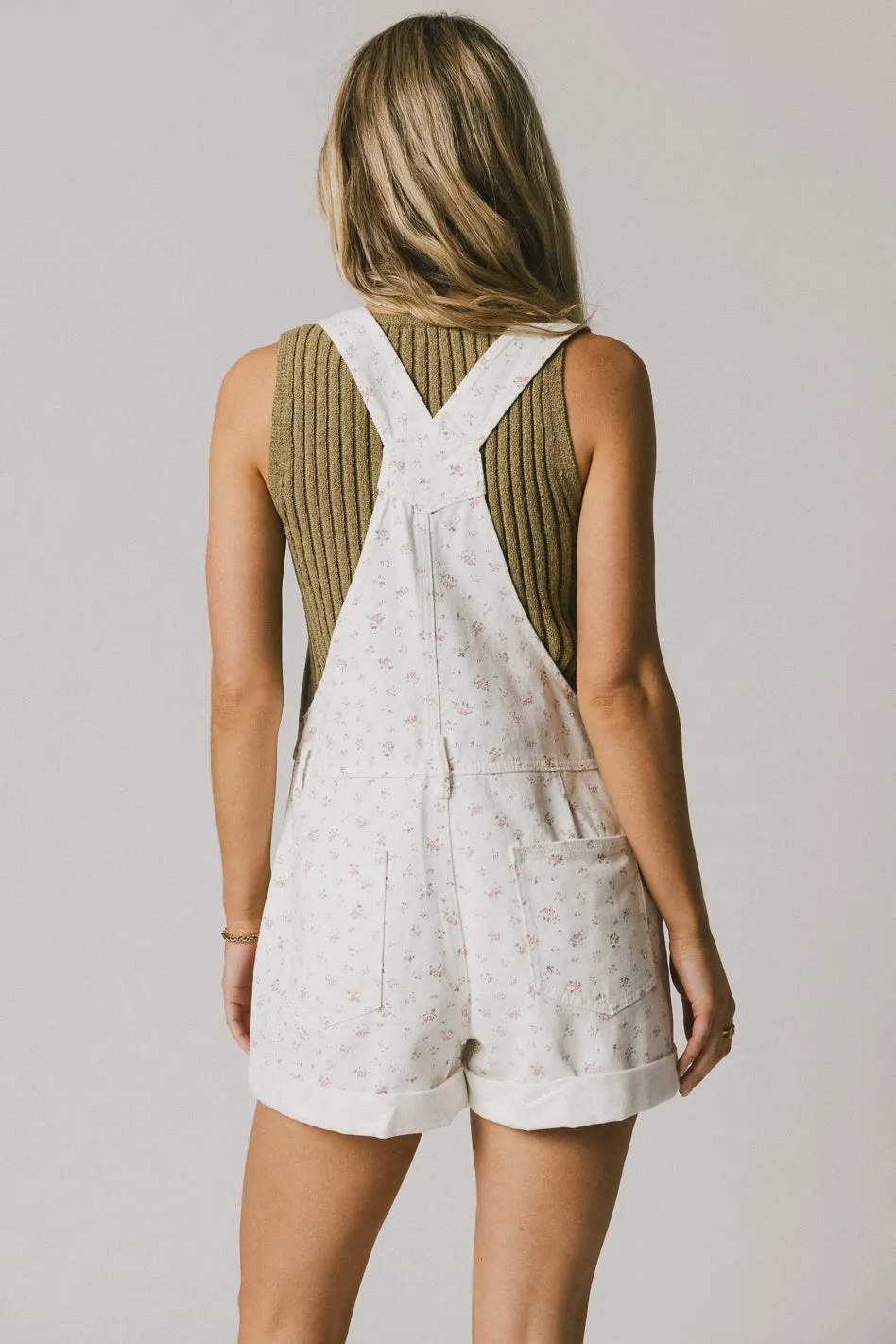 Ricki Floral Denim Overalls - FINAL SALE sold by bohme product image thumbnail 4