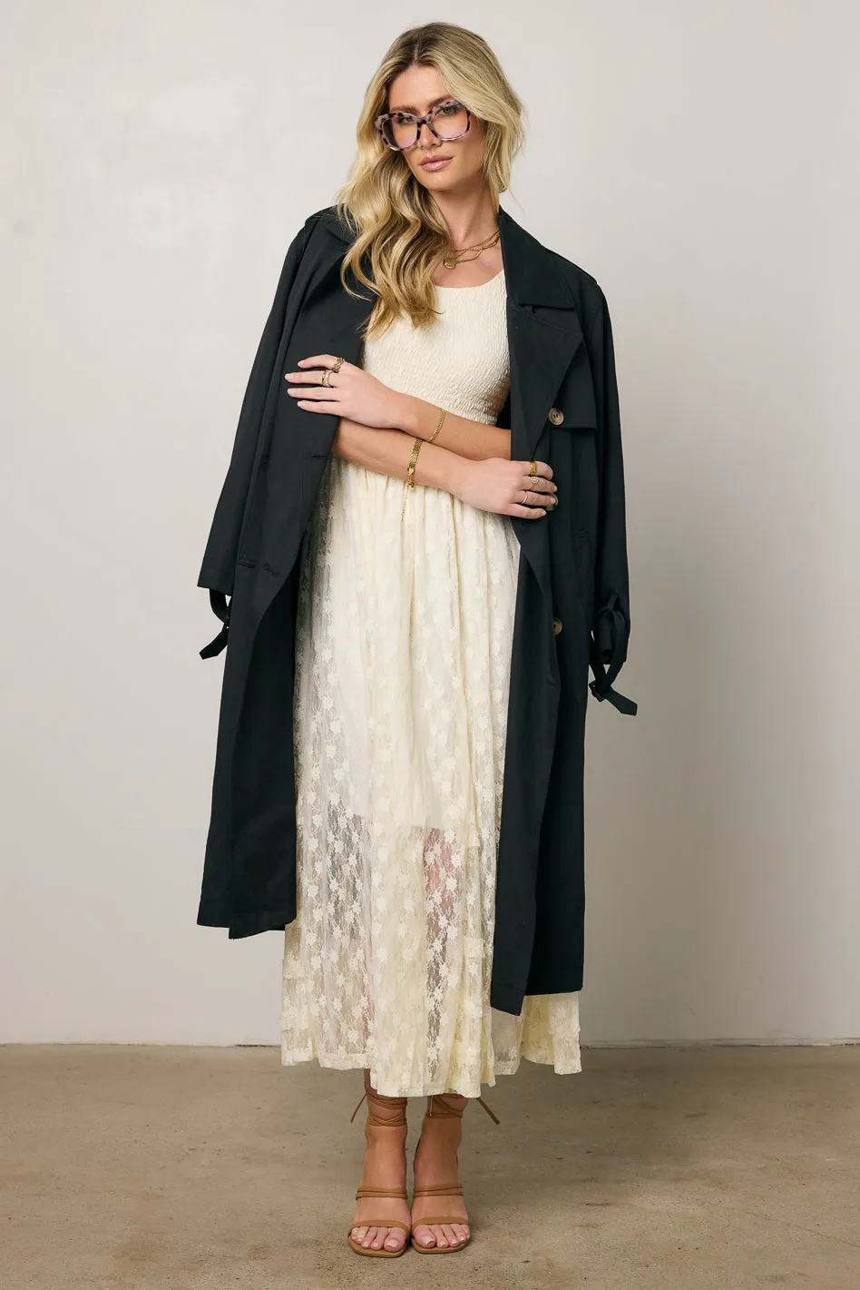 Briarrose Smocked Midi Dress - FINAL SALE sold by bohme product image thumbnail 2