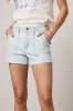 Jolene Striped Denim Shorts - FINAL SALE sold by bohme