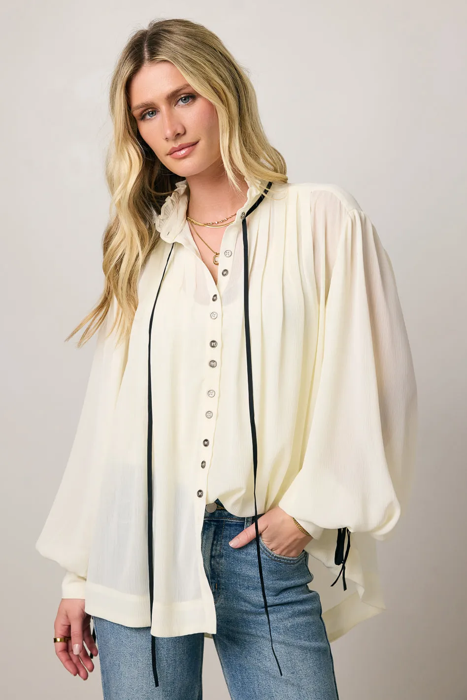 Justine Sheer Blouse - FINAL SALE sold by bohme