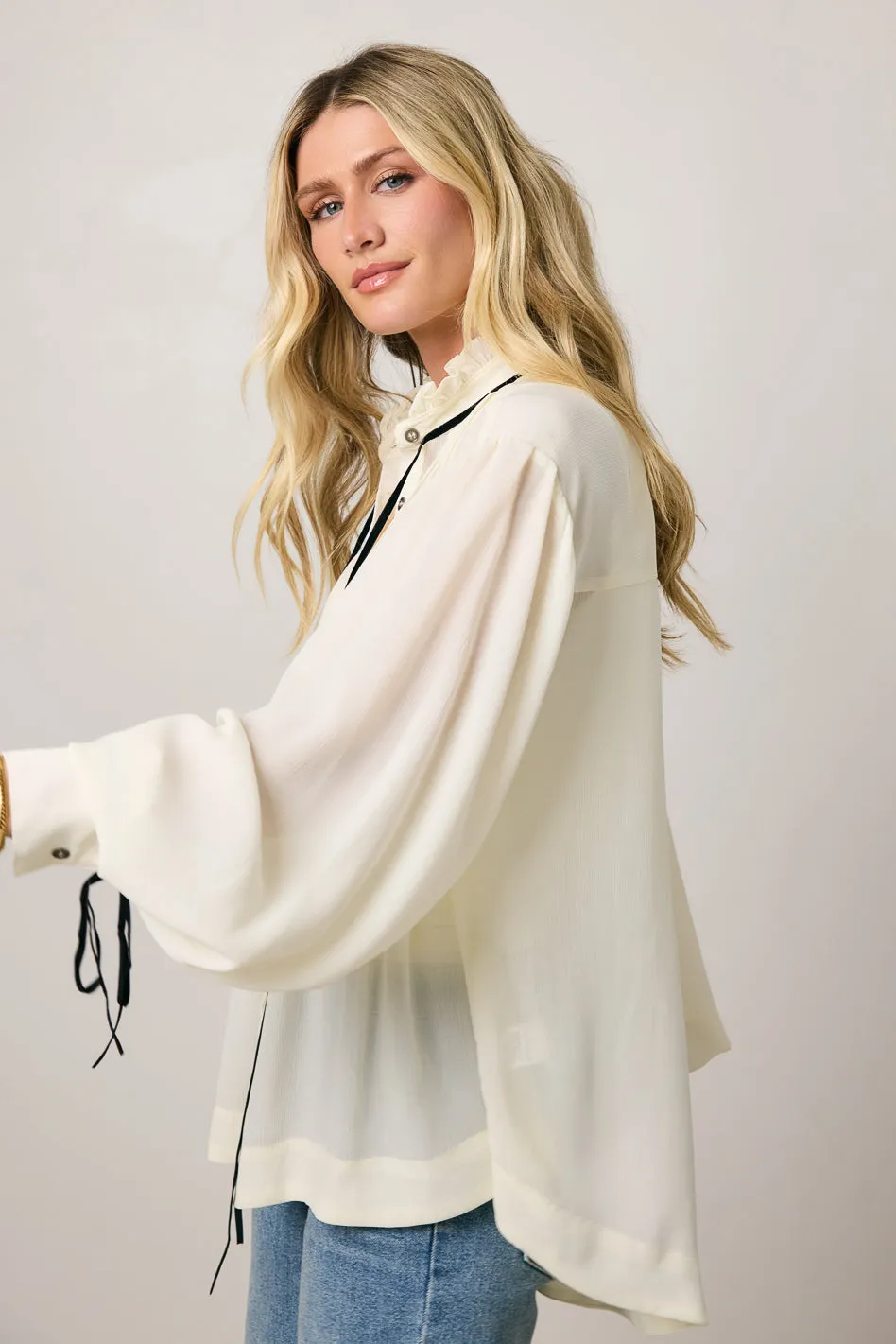 Justine Sheer Blouse - FINAL SALE sold by bohme product image thumbnail 2