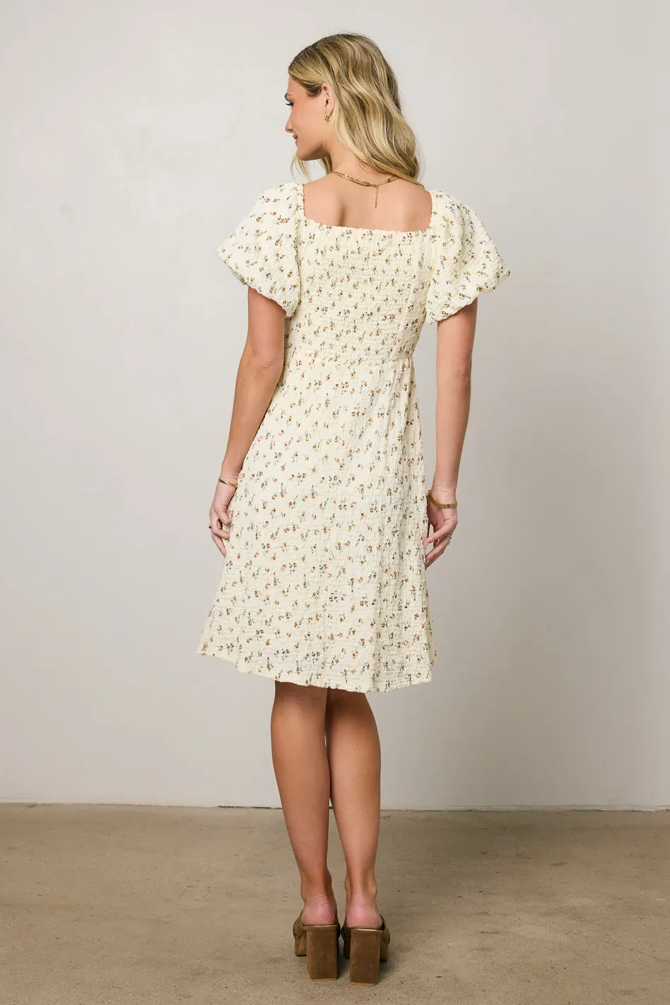 Finley Floral Mini Dress - FINAL SALE sold by bohme product image thumbnail 4