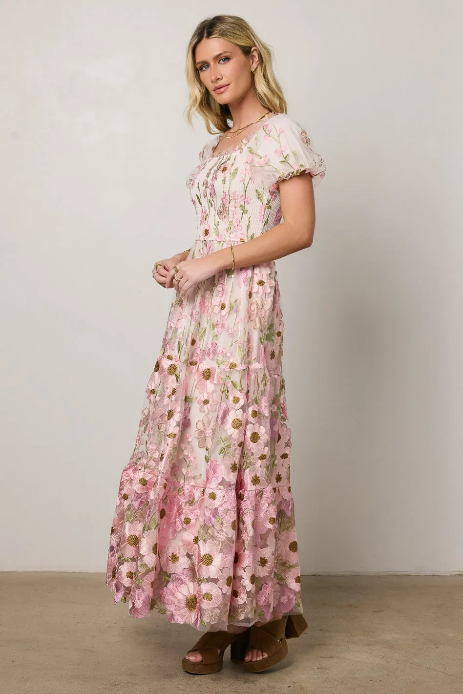 August Floral Maxi Dress - FINAL SALE sold by bohme product image thumbnail 3