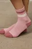 Striped Knit Socks in Blush sold by bohme