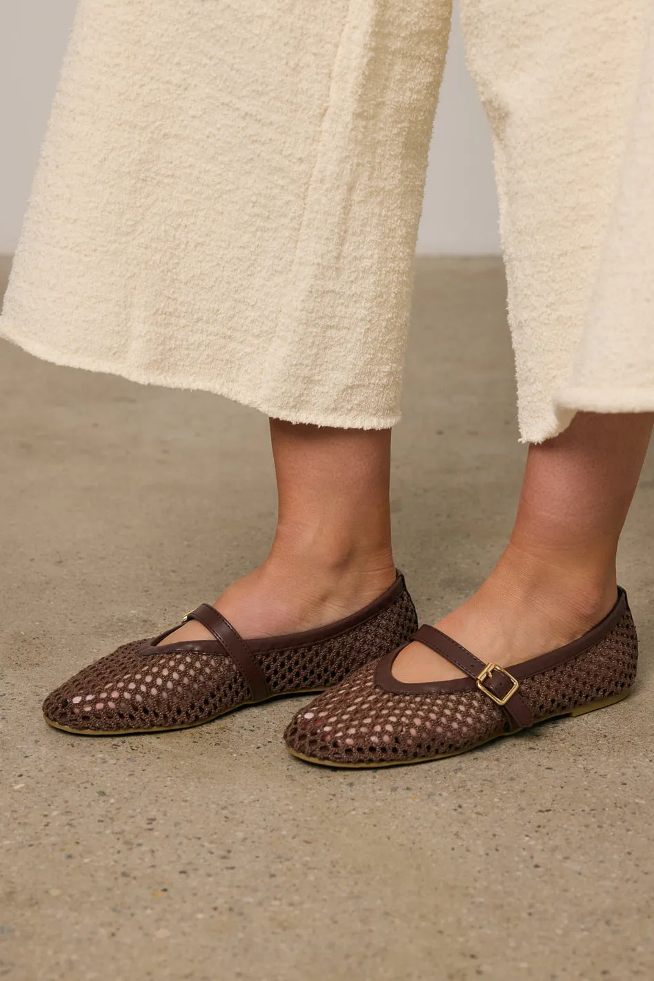 Coconuts by Matisse Nolita Ballet Flats in Brown sold by bohme product image thumbnail 3