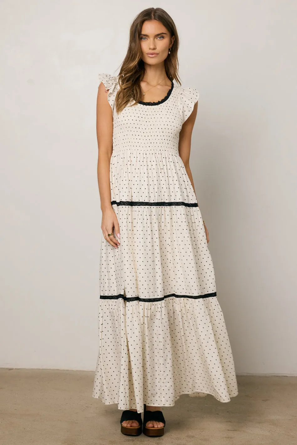 Faraday Polka Dot Maxi Dress - FINAL SALE sold by bohme product image thumbnail 2