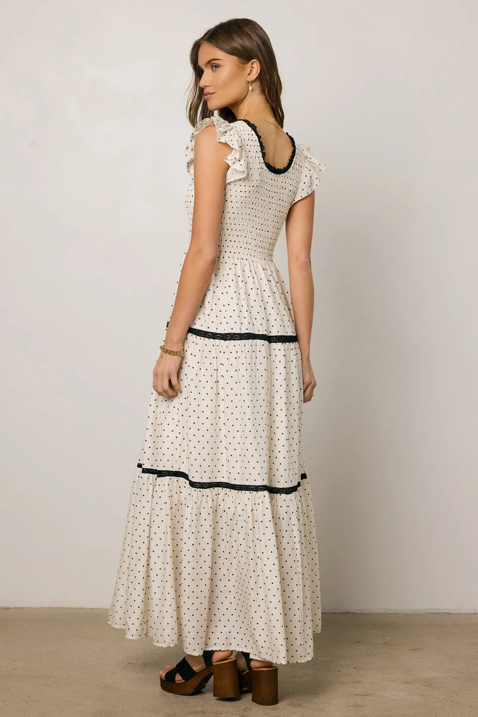 Faraday Polka Dot Maxi Dress - FINAL SALE sold by bohme product image thumbnail 3