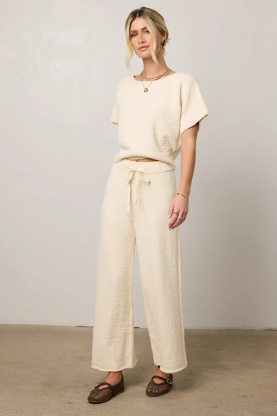 Myra Knit Wide Leg Pants - FINAL SALE sold by bohme product image thumbnail 2